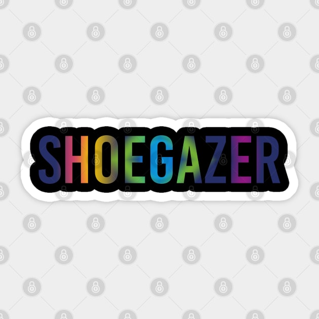 Shoegazer Sticker by The Daily Ghost